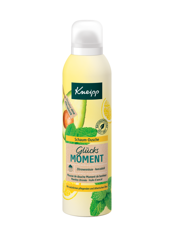 Schaum-Dusche Glücksmoment 