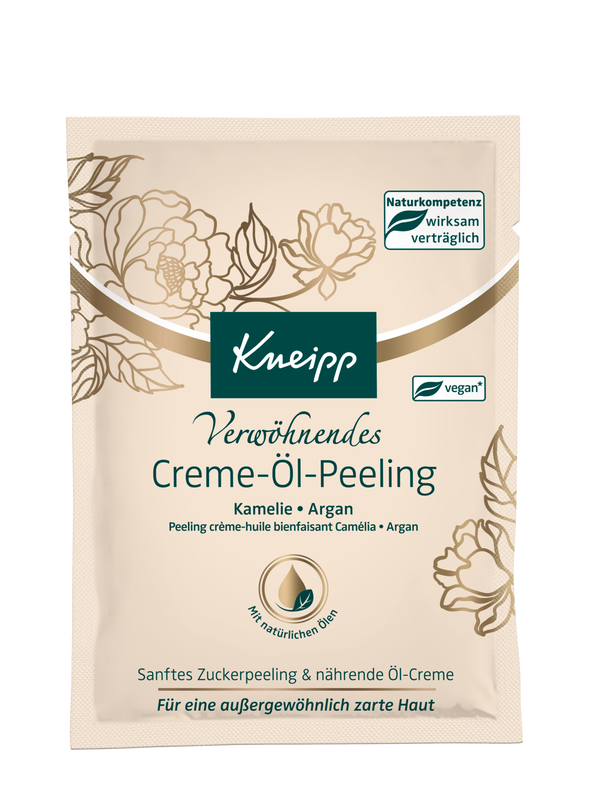 Verwöhnendes Creme-Öl-Peeling