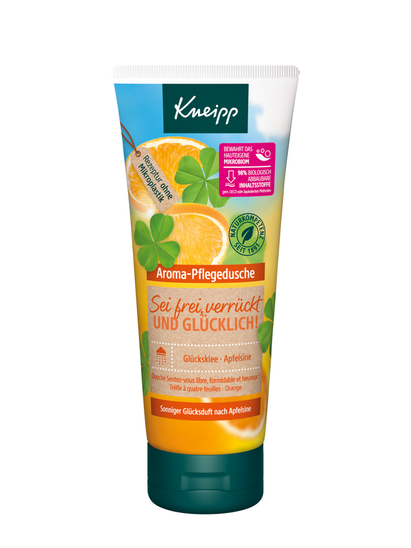 Aroma-Pflegedusche Sei frei, verrückt & glücklich!