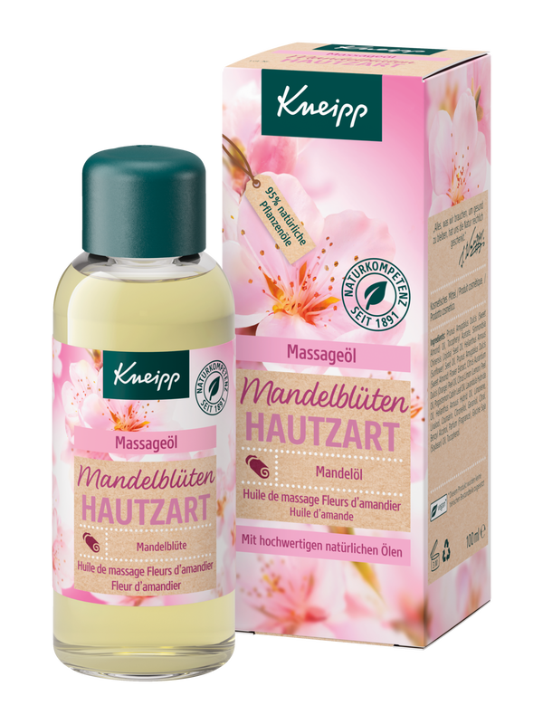 Huile de massage fleurs d'amandier