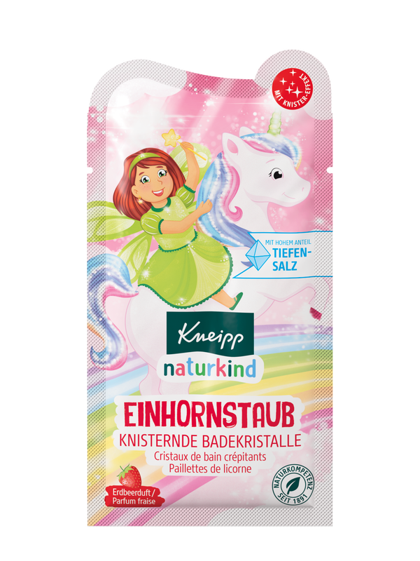 Naturkind Knisternde Badekristalle Einhornstaub