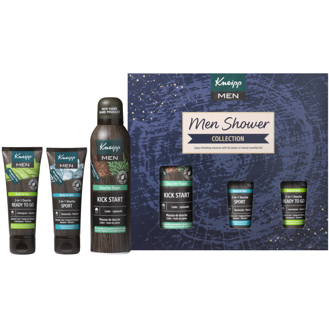 Luxe geschenkset Men Shower Collection Kneipp