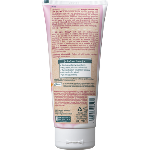 Sensitive body lotion Soft Skin