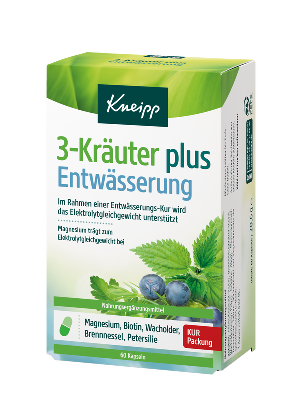 3-Kräuter plus Entwässerung