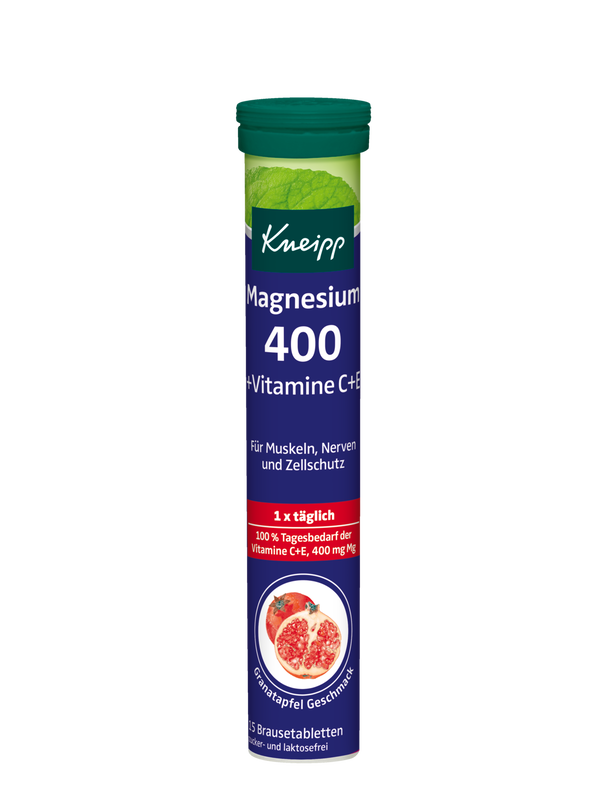 Magnesium 400 + C + E Brausetabletten