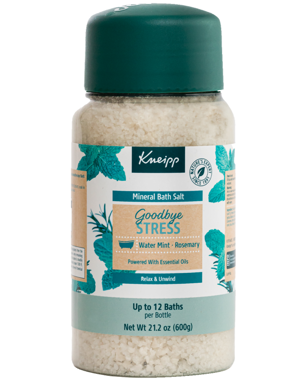 Goodbye Stress Rosemary & Water Mint Aromatherapy Mineral Bath Salt