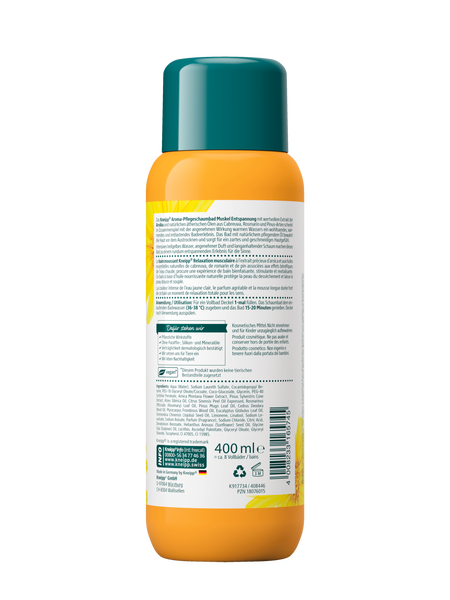 Bain moussant Relaxation musculaire Arnica