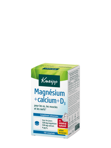 Magnésium + calcium + D3