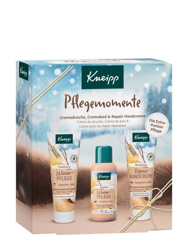 Geschenkpackung Pflegemomente