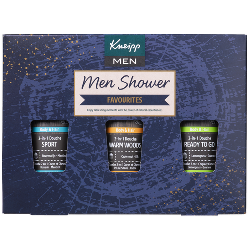 Geschenkset Men Shower Favourites