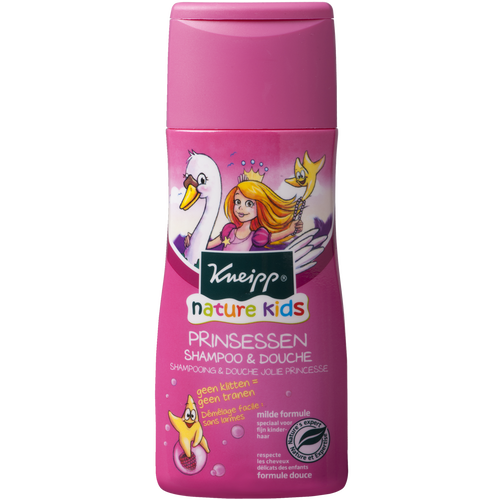 Kids 2in1 shampoo en douchegel Prinsessen