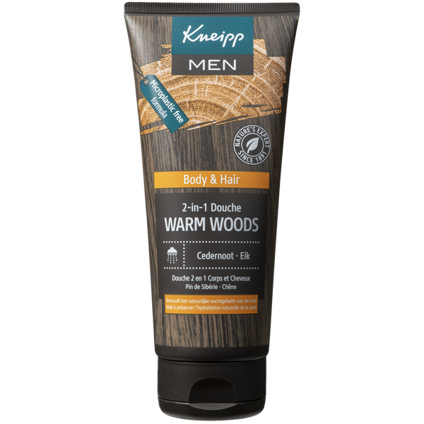 2-in-1 Douche/Shampoo Warm Woods