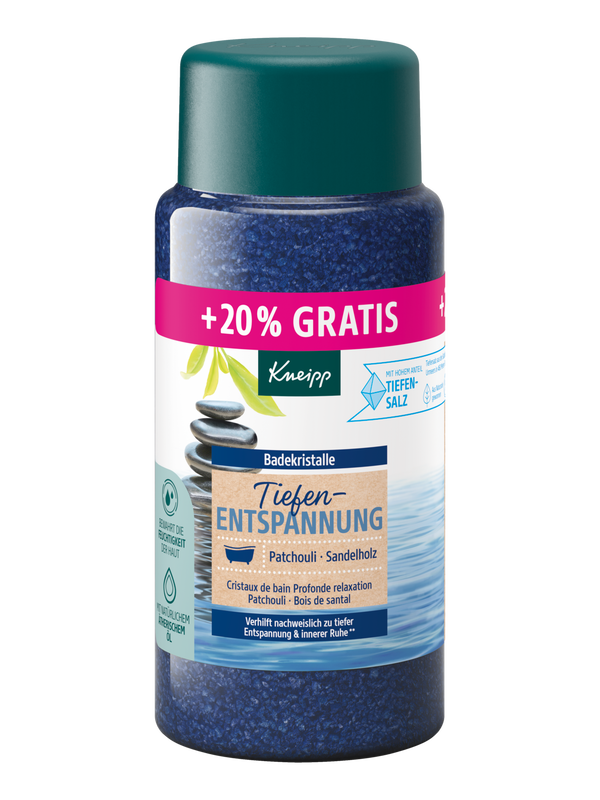 Badekristalle Tiefenentspannung + 20% gratis