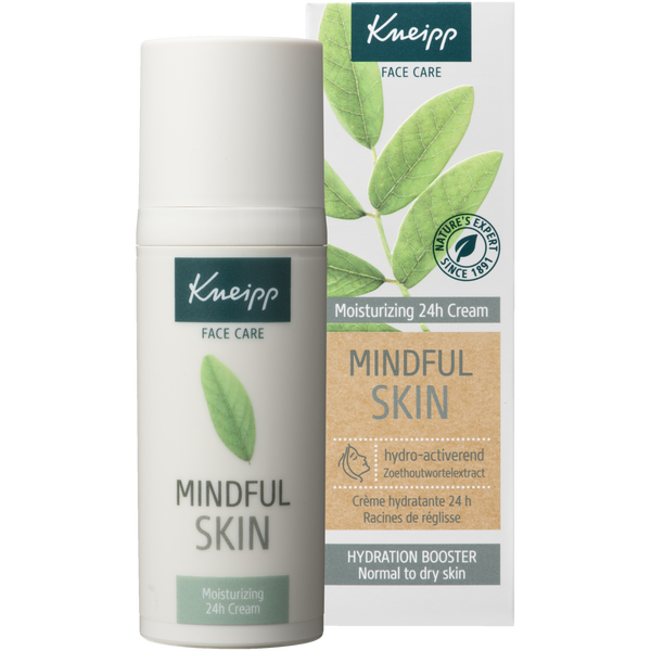 La creme hydratante 24h Mindful Skin