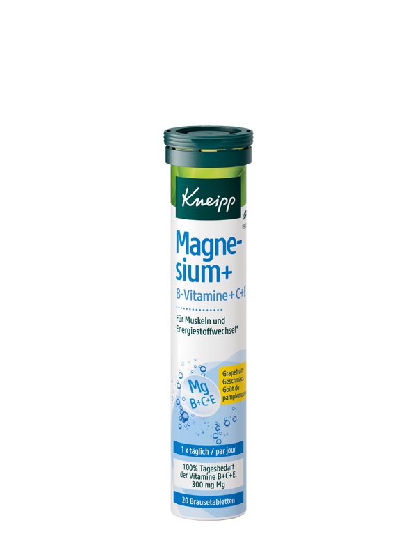 Magnesium + B-Vitamine + C + E