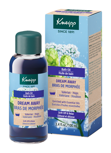 Dream Away Valerian & Hops Bath Oil - Front view