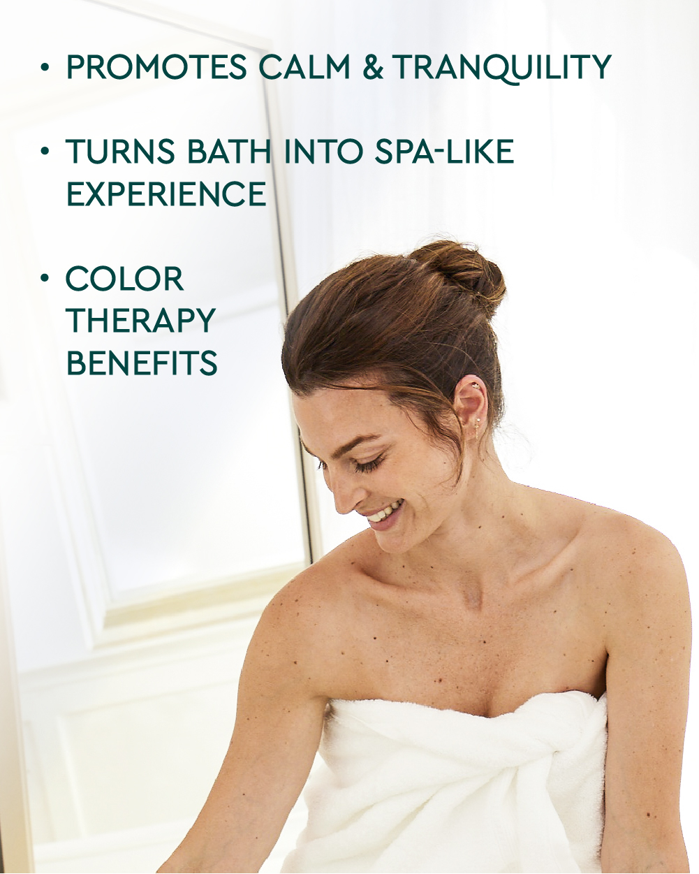 Relaxing Lavender Bath Oil - Left view