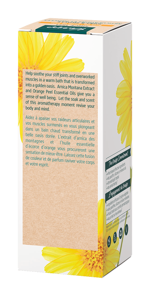 Joint & Muscle Arnica Bath Oil - Back view