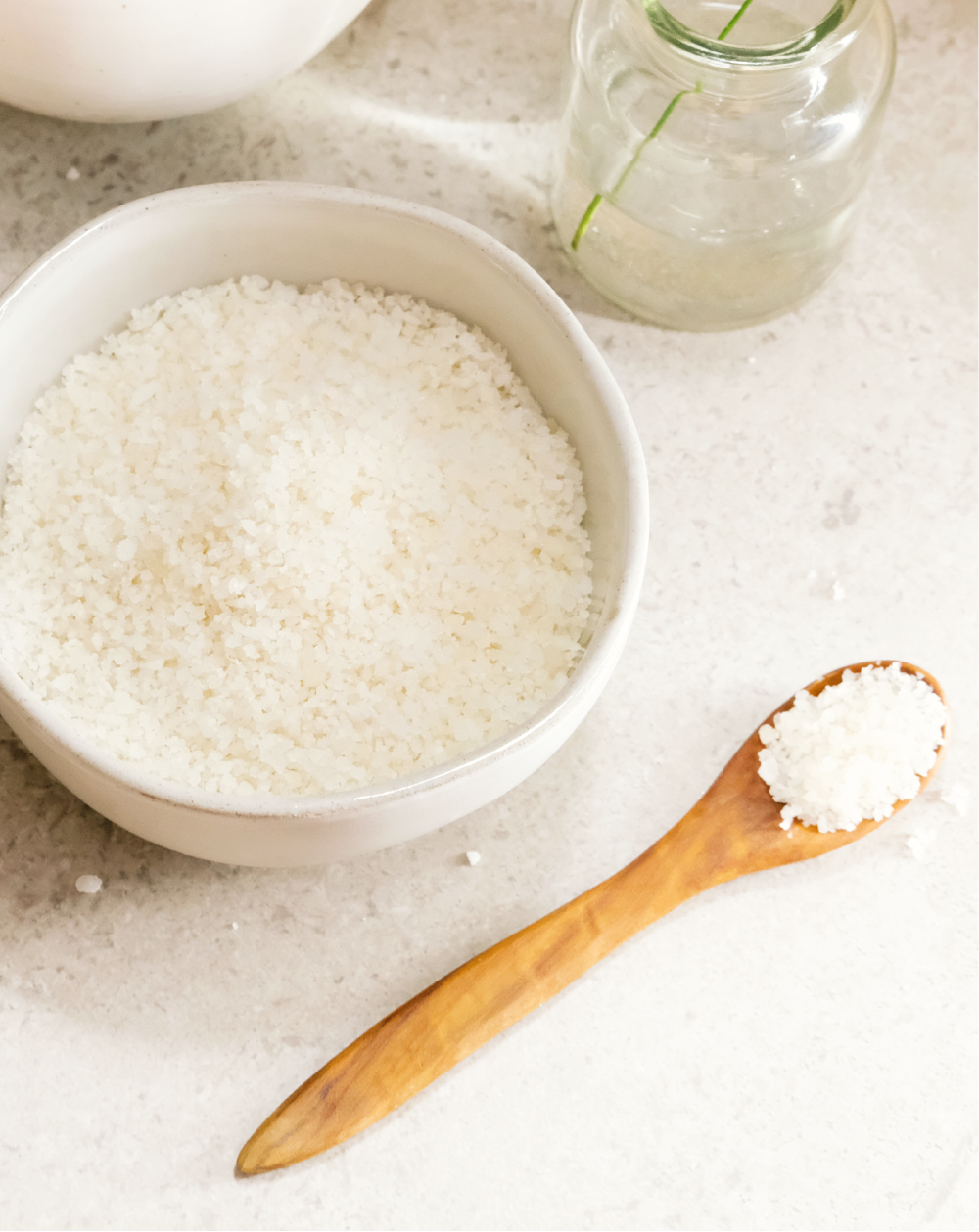 Goodbye Stress Rosemary & Water Mint Aromatherapy Mineral Bath Salt Mini - Back view