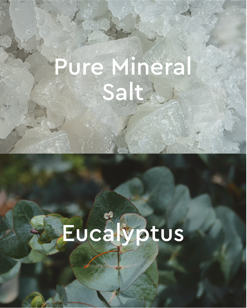 Under the Weather Eucalyptus Mineral Bath Salt  - Right view