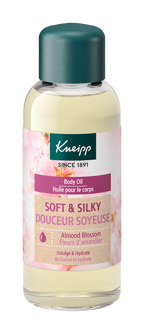 Soft Skin Almond Blossom Body Oil  - Front view