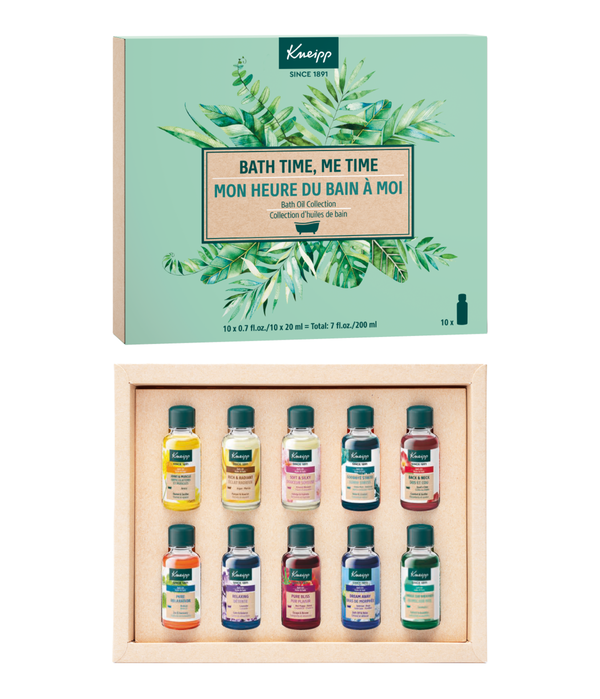 Bath Time 10-Piece Bath Oil Set