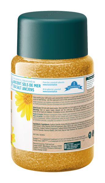 Joint & Muscle Arnica Mineral Bath Salt - Right view
