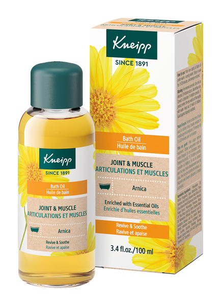 Joint & Muscle Arnica Bath Oil - Front view