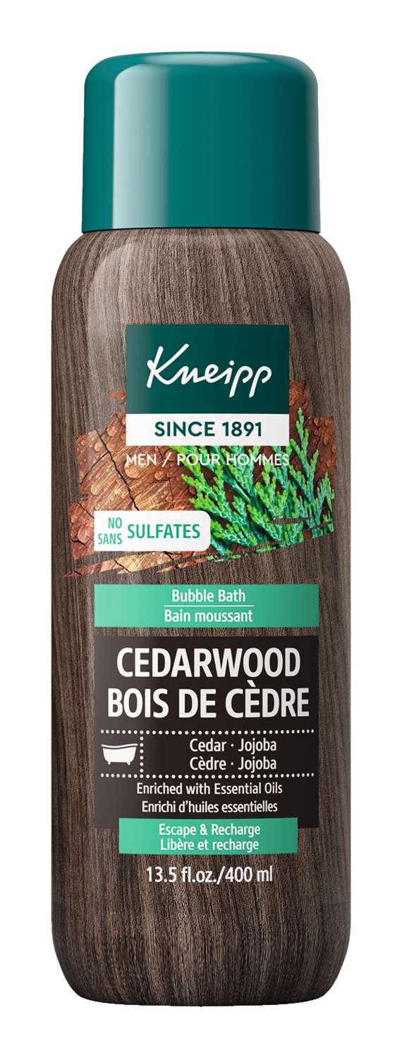 Cedarwood Bubble Bath  - Front view