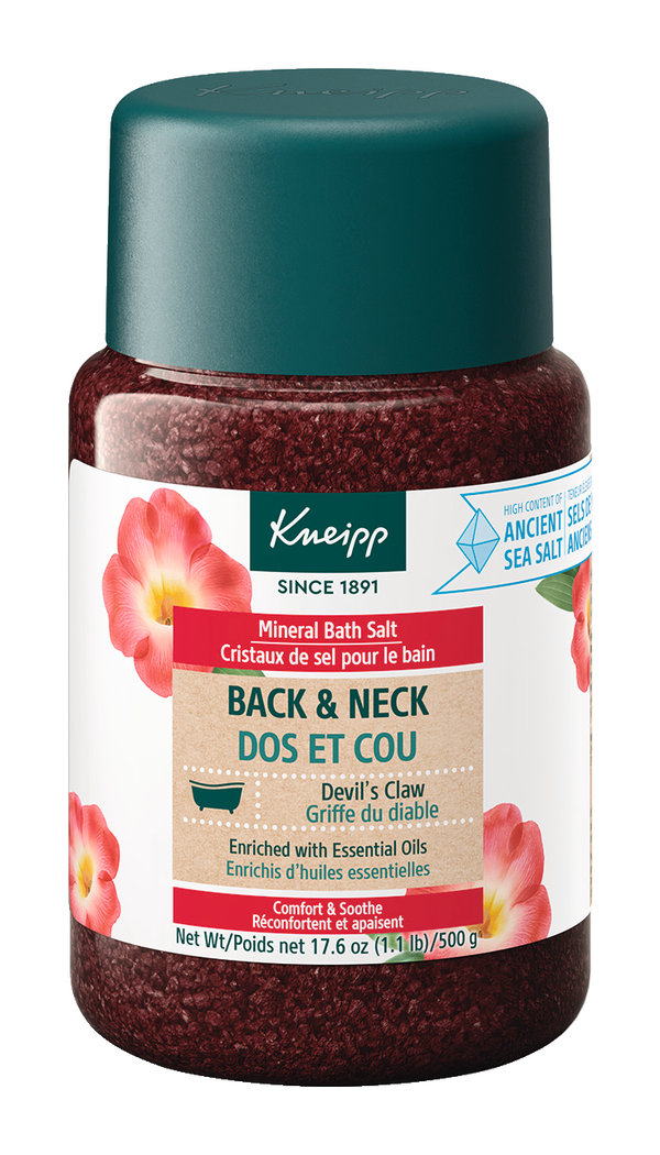 Back & Neck Devil's Claw Mineral Bath Salt 