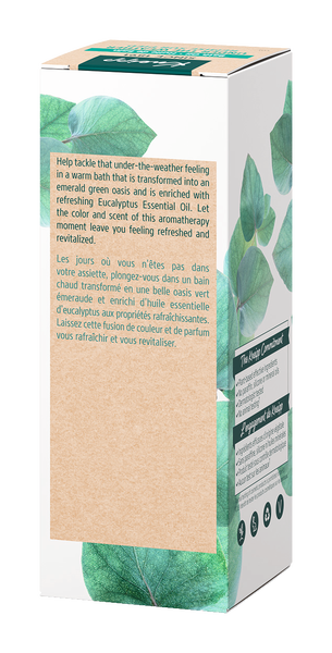 Refreshing Eucalyptus Bath Oil - Back view