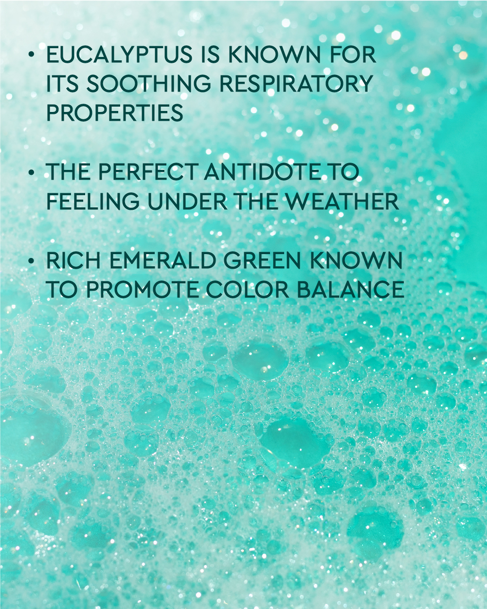 Under the Weather Eucalyptus Aromatherapy Bubble Bath - Left view