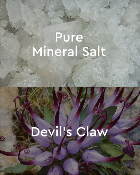 Back & Neck Devil's Claw Mineral Bath Salt  - Left view