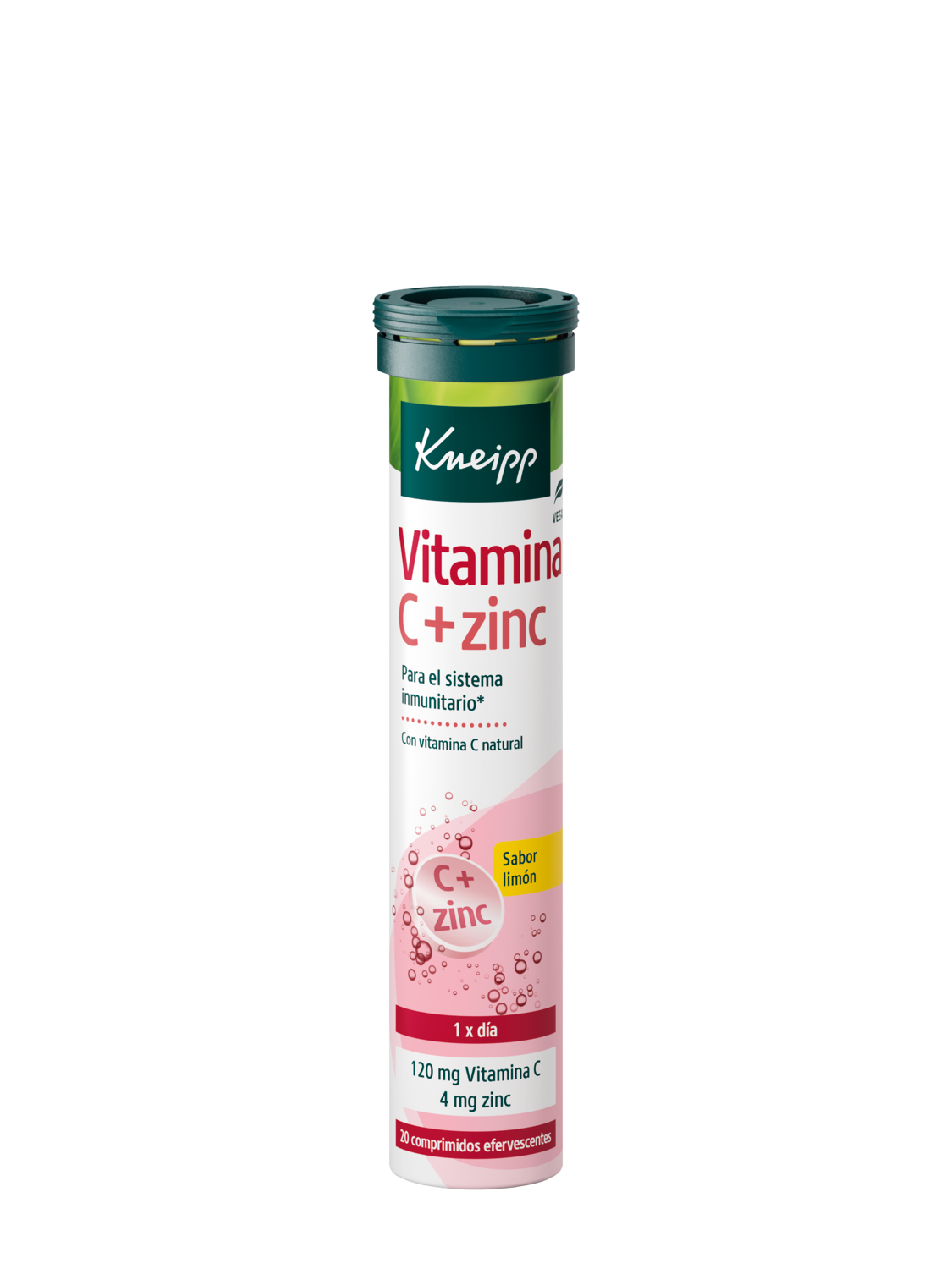 Kneipp Vitamina C + Zinc - Vista frontal