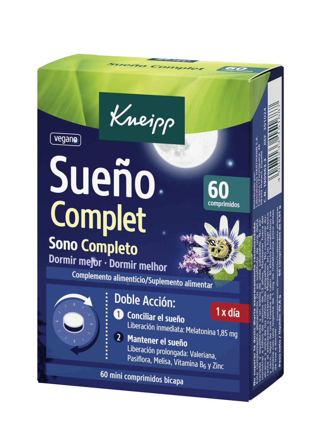 Sue&ntilde;o Complet - Vista frontal