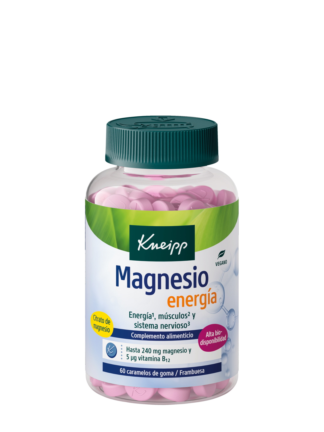Magnesio Gummies - Vista frontal