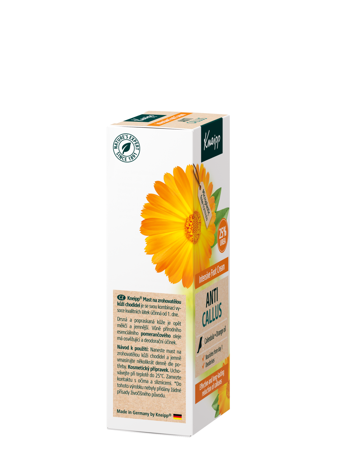 Crema anti callos - Vista derecha