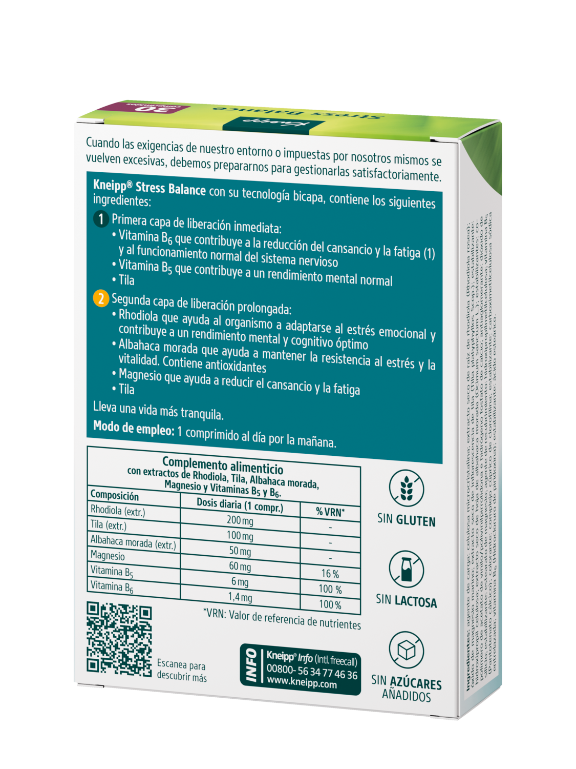 Stress Balance 30 - Vista trasera