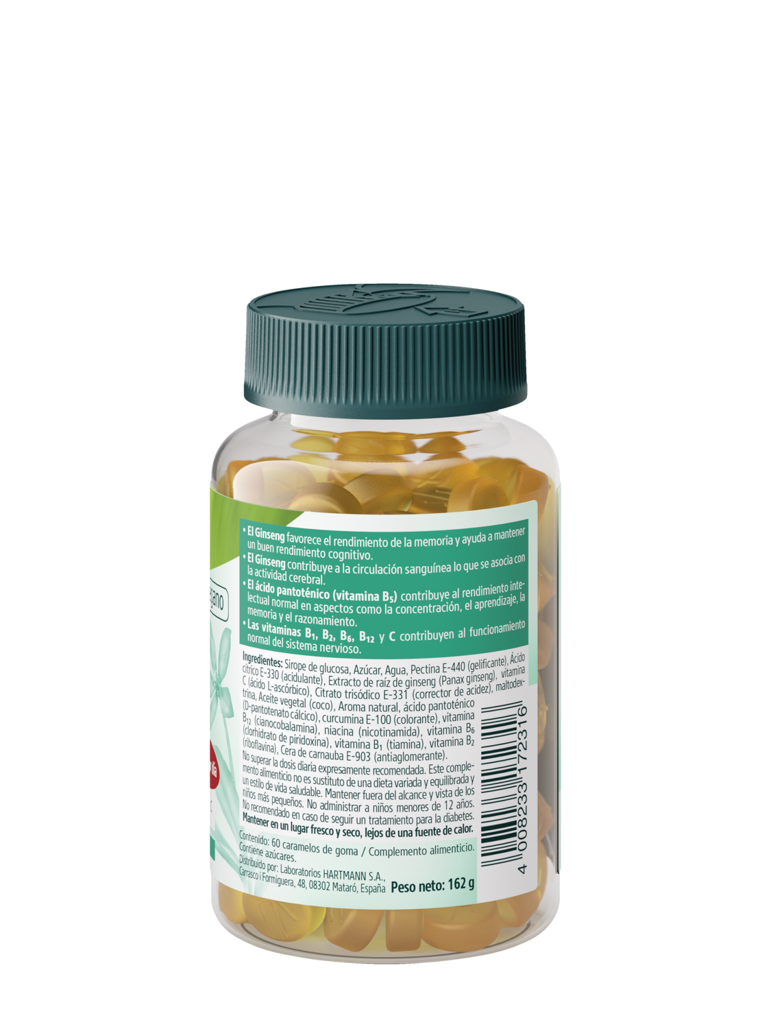 Memoria Gummies - Vista trasera