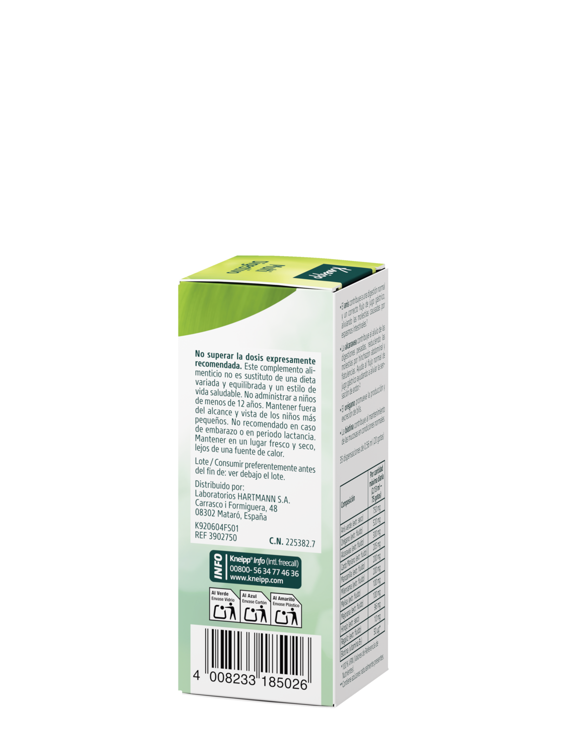 Kneipp Multi Digestivo - Vista izquierda