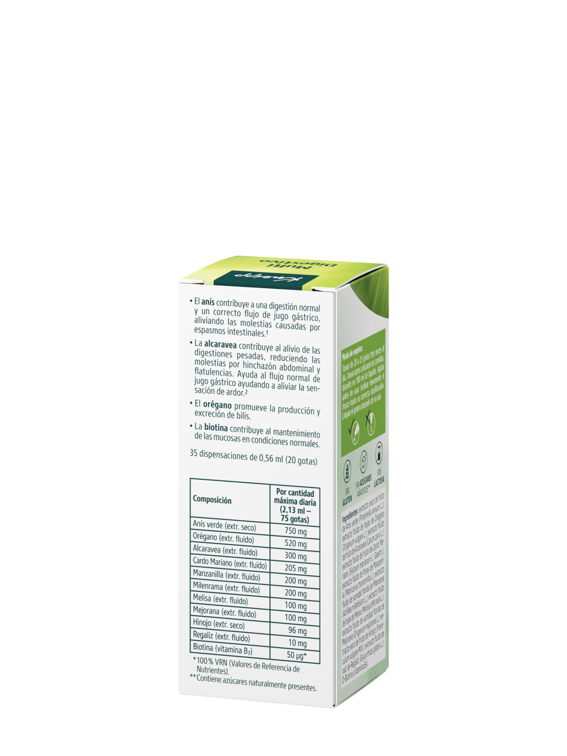 Kneipp Multi Digestivo - Vista trasera