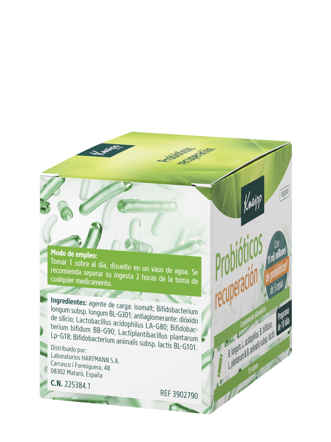 Kneipp Probi&oacute;ticos Recuperaci&oacute;n - Vista derecha