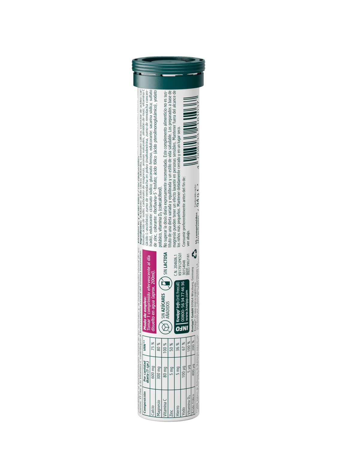 Mujer Vitaminas + Minerales - Vista trasera