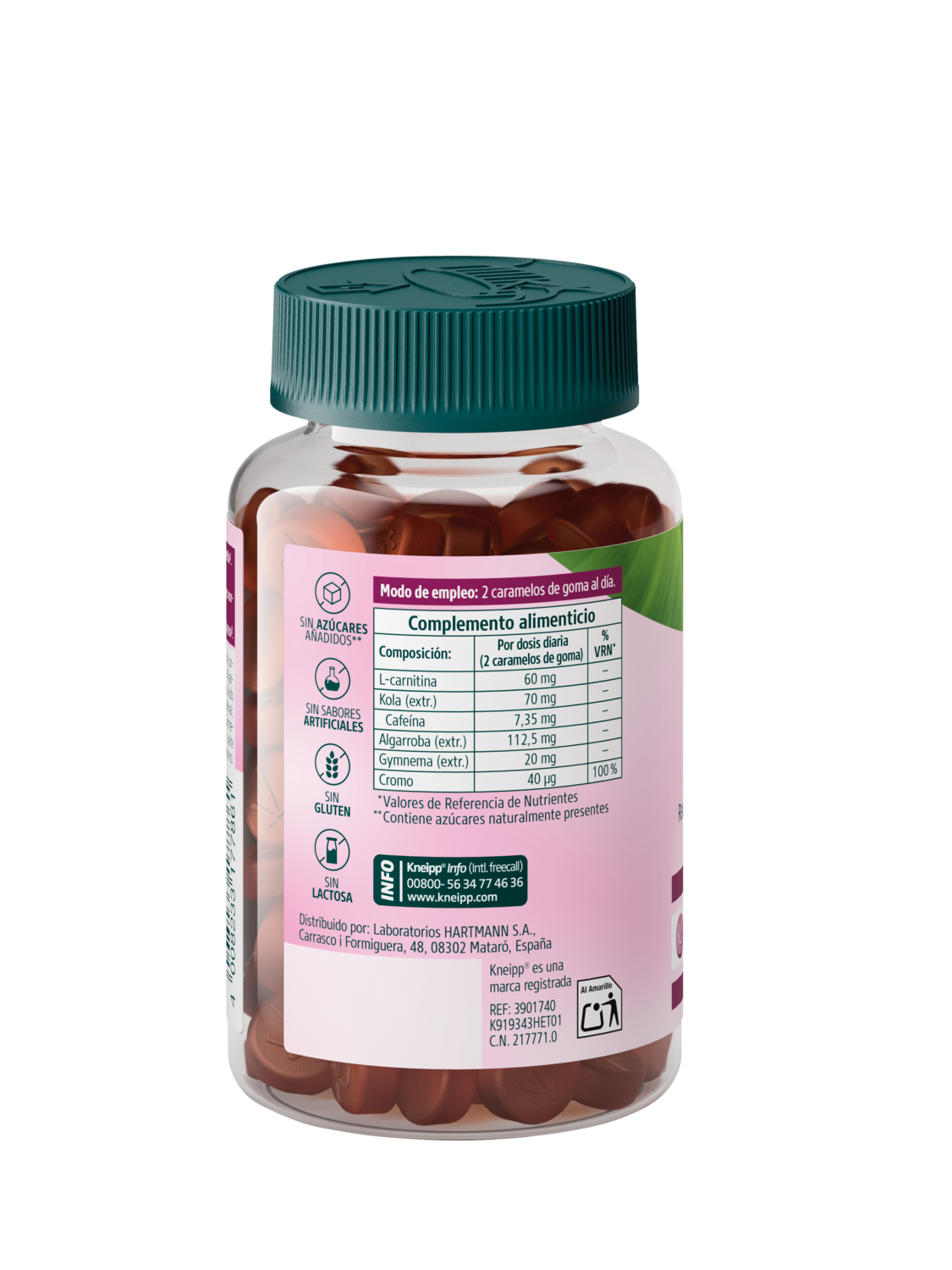 Silueta Gummies - Vista trasera