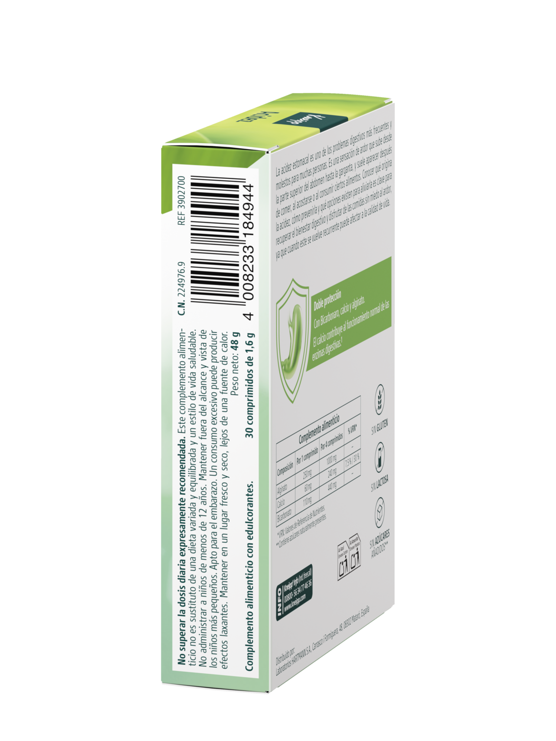 Kneipp Acidez - Vista izquierda