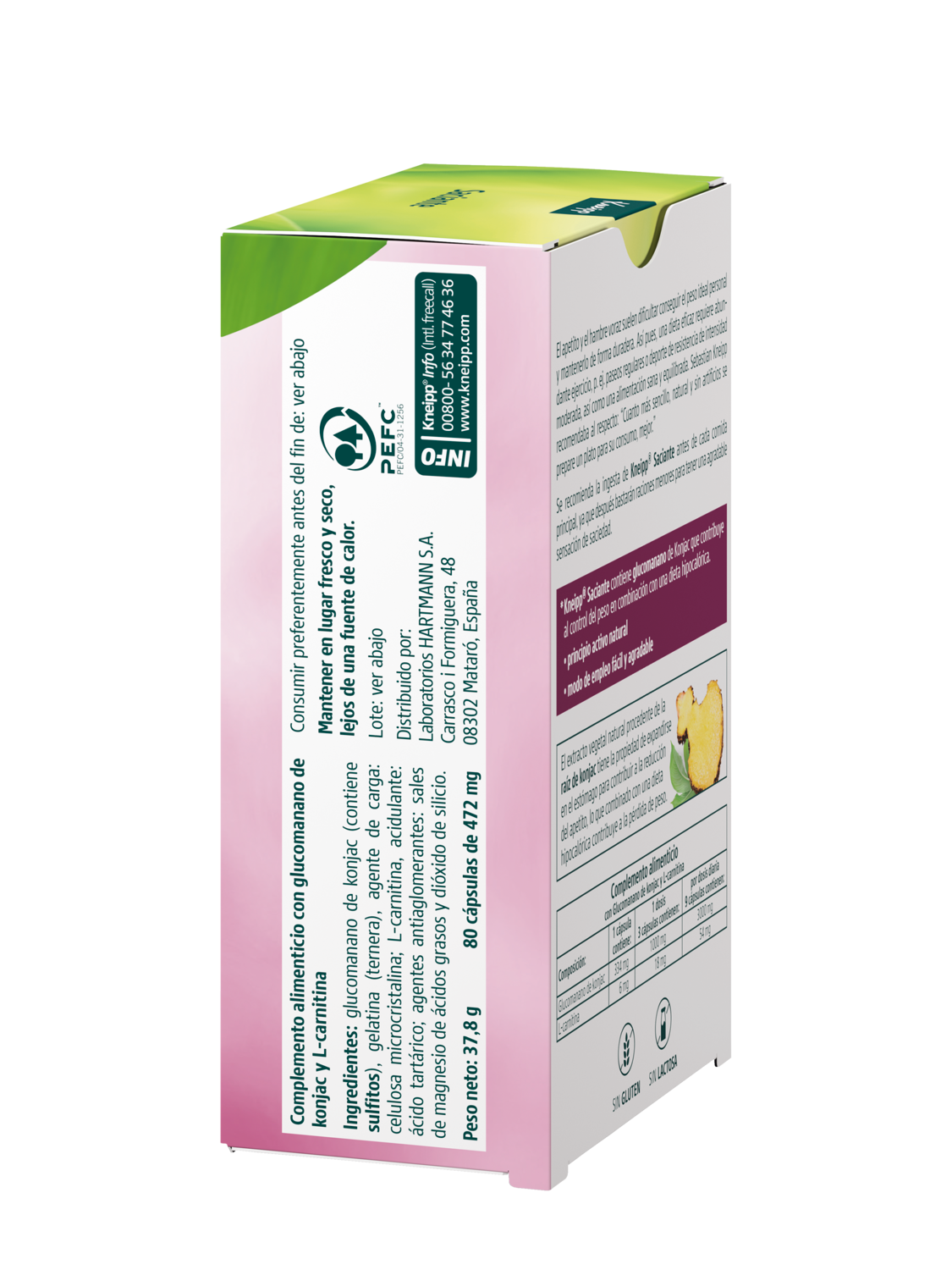 Kneipp&reg; Saciante - Vista izquierda