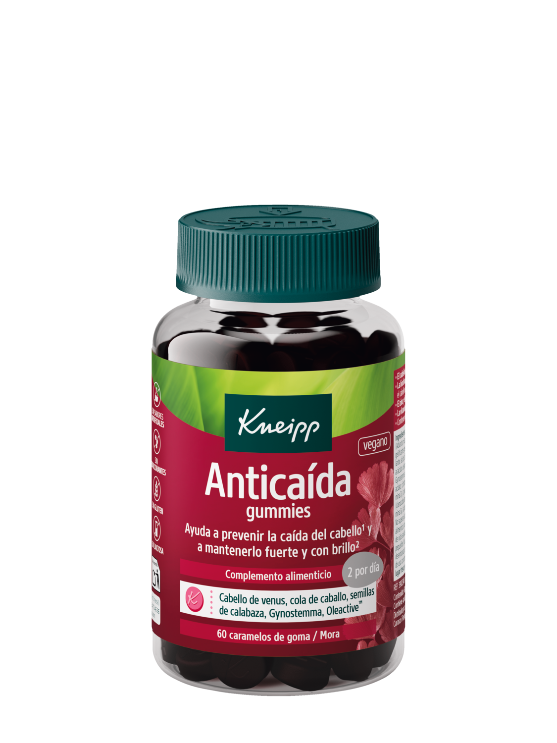 Antica&iacute;da Gummies - Vista frontal