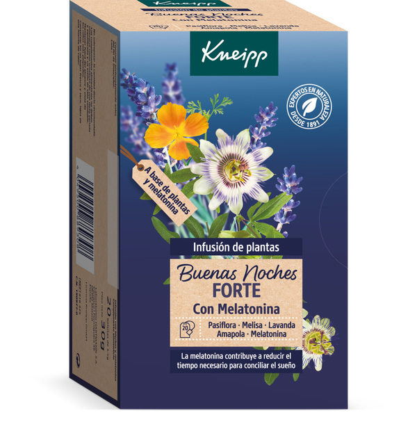 Kneipp® Infusión Buenas Noches Forte + Melatonina