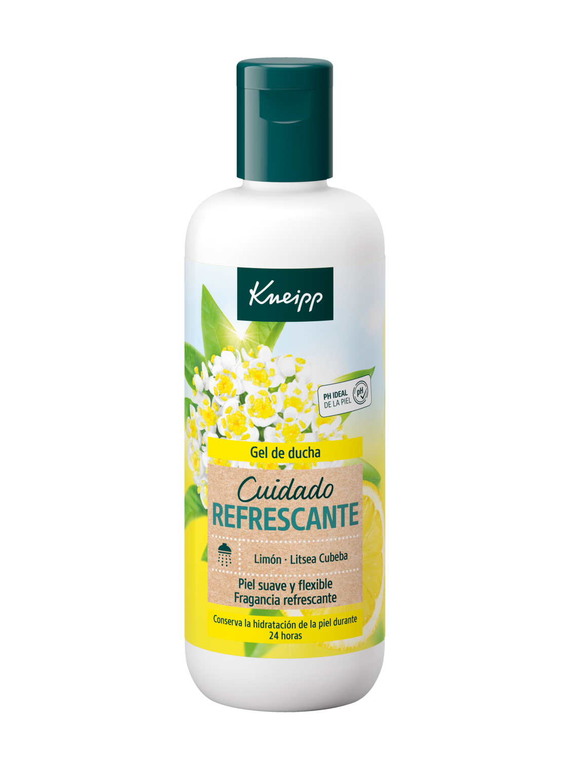 Gel de ducha Cuidado Refrescante 400 ml - Vista frontal