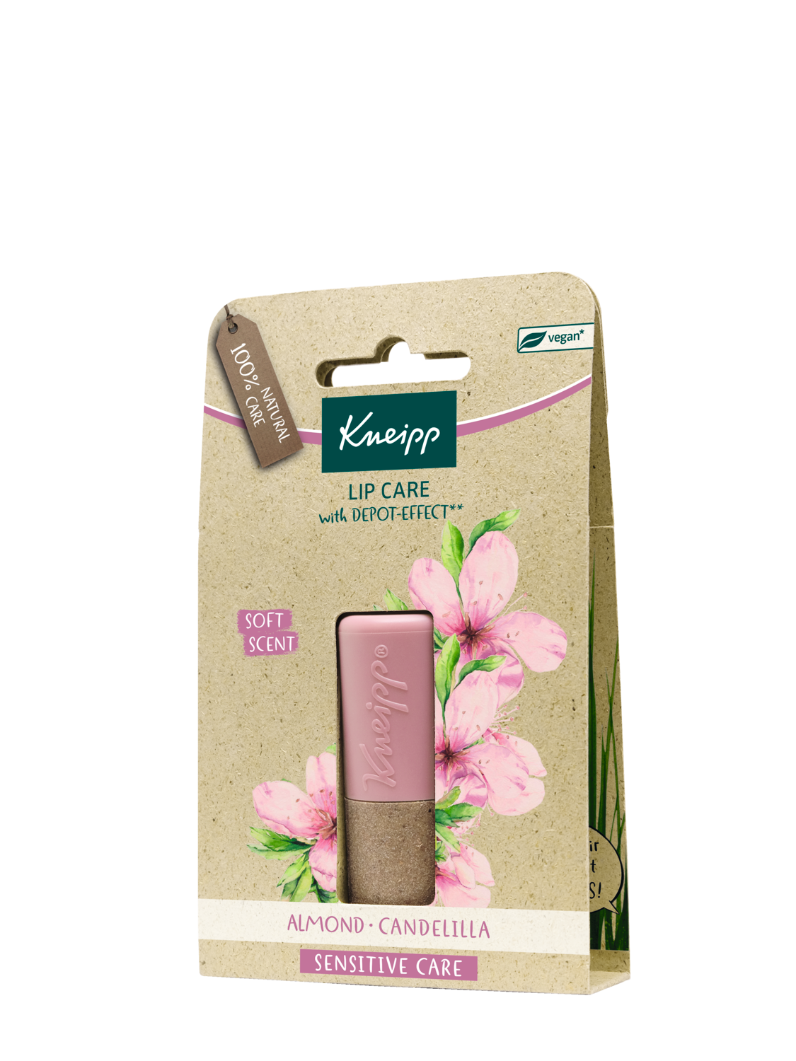 B&aacute;lsamo labial Sensitive Care - Vista derecha